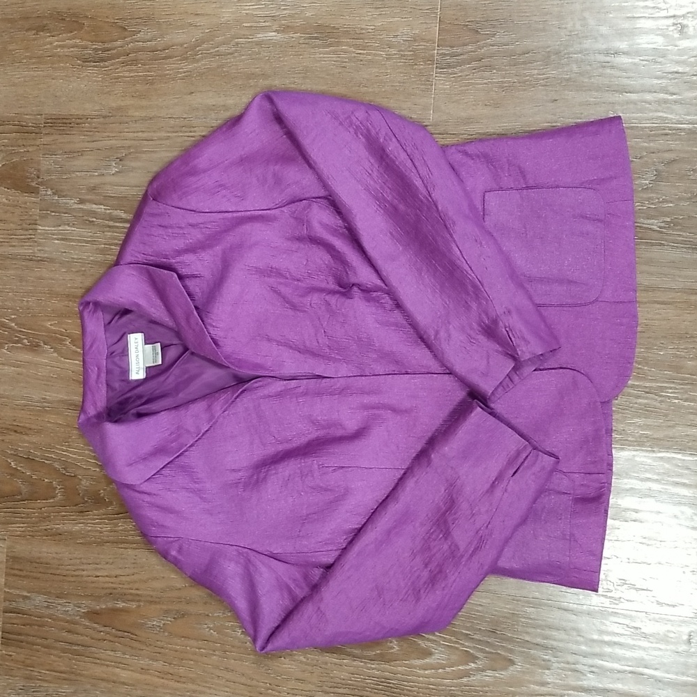 (12) Allison Daley Business Casual Padded Shoulder Evening Office Workwear